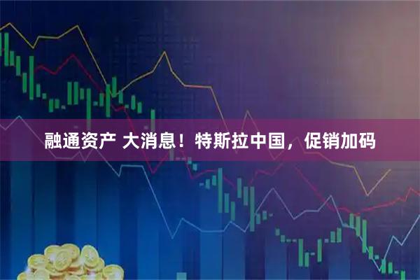融通资产 大消息！特斯拉中国，促销加码